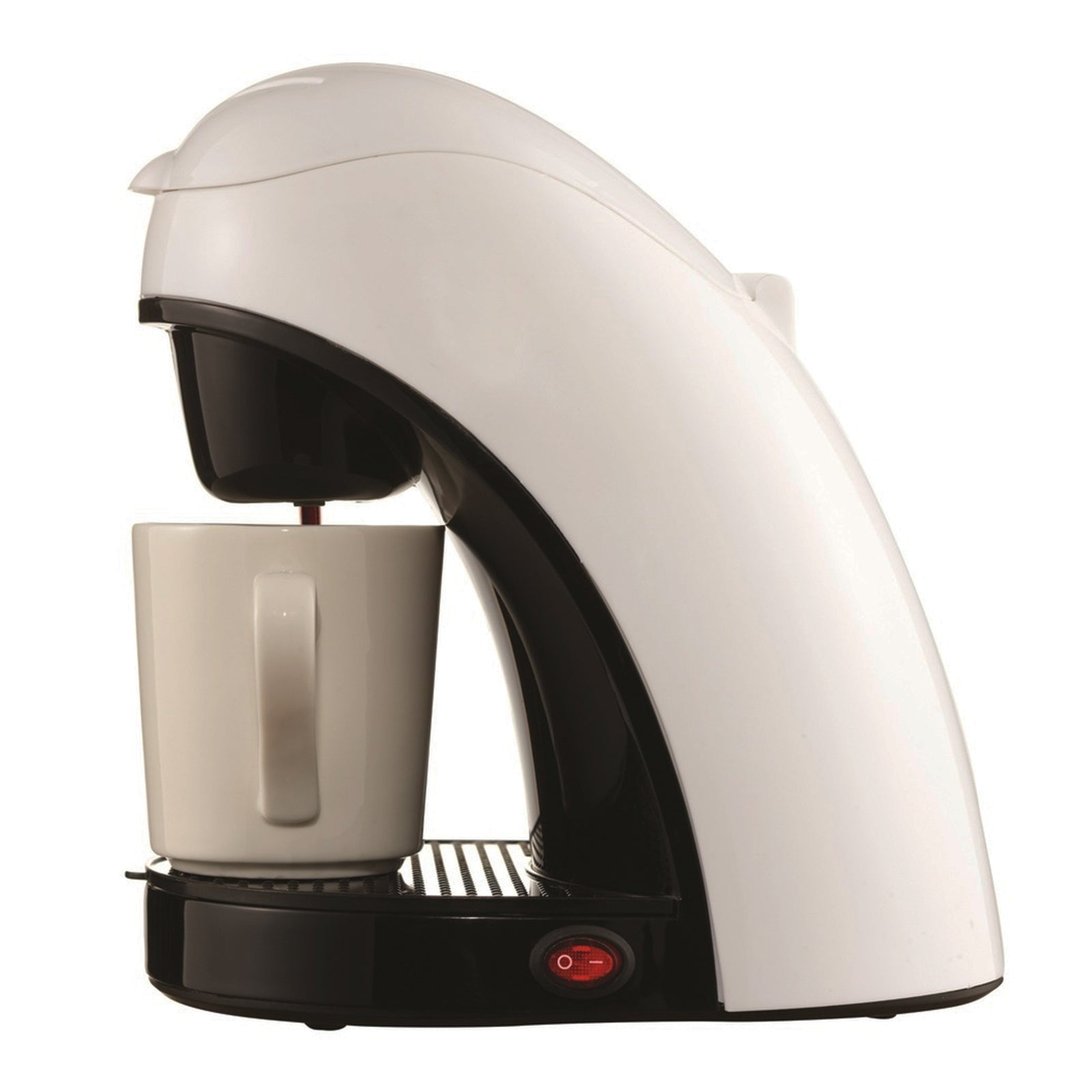 Brentwood Single Cup Coffee Maker - White